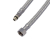Шланг гибкий для смесителя TUCAI 400 мм, 1/2" ВР-М10, Антикоррозионный TAQ GRIF ACB