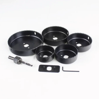 Набор режущих коронок для ГКЛ (63мм, 75мм, 88мм, 100мм, 126мм) EP-10219, Epica Star