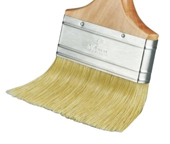 Кисть прямоугольная малярная, плоская, с деревянной ручкой 38мм, SALI