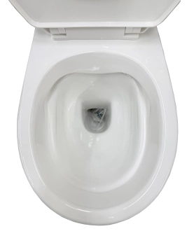 Унитаз напольный  MDB-1-P-PP P-TRAP no Rim + крышка Proplast
