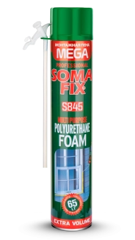 Пена бытовая PU SomaFix MEGA S845 850мл/65л