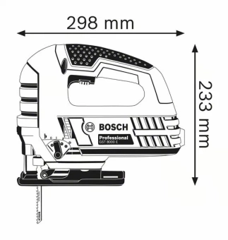 Электролобзик GST 8000E 710W BOSCH