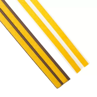 Уплотнитель самоклеящийся для дверей и окон "P" профиль 9х5,5мм