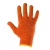 Трикотажные перчатки с точечным ПВХ-покрытием на ладони (Orange)