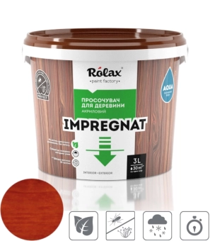 Срок Пропитка для дерева, цвет: Черешня, IMPREGNAT ROLAX 3L