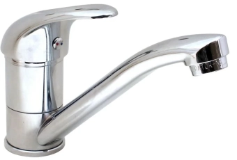 Смеситель кухонный на мойку 15 см Rosinka