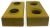 Кирпич облицовочный LEGO (жёлтый) 240*120*60мм