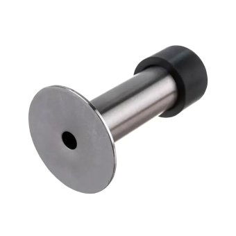Стопор дверной напольный/настенный H-85мм, INOX, черный мат Profmet
