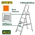Лестница стремянка на 5 ступени для хозяйственных нужд, 120кг; Jadever
