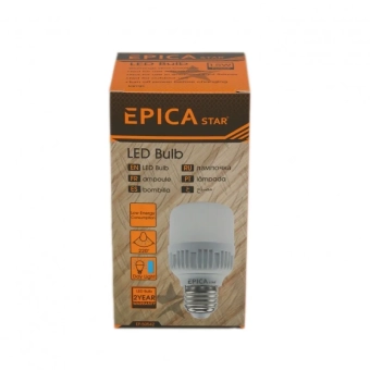 Лампочка LED 15W E27 6500K 80Lm/W; EP-50542; Epica Star