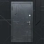Дверь входная металлическая Aplot Classic Econom, 860*2040мм, R, E226-3D Antratit DM202-S3P, E226 Antratit