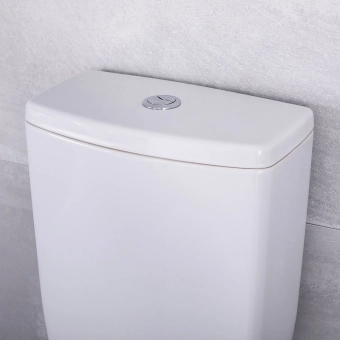 Унитаз Компакт CERSANIT IVA NEW, нижняя подводка, Горизонтальный отвод, PP