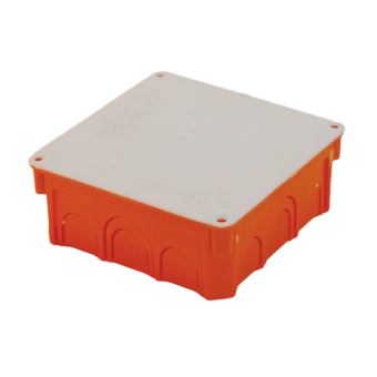 Коробка распределительная для монтажа электропроводки 105*105*50mm IP40 COURBI