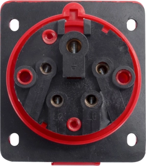 Силовая розетка, встраиваемая e.socket.pro.5.16.wall, 5п., 380В, 16А