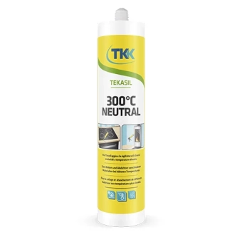 Силиконовый термостойкий герметик TekaSil Neutral -40 С ⁰+300 С ⁰ красный, 300мл.