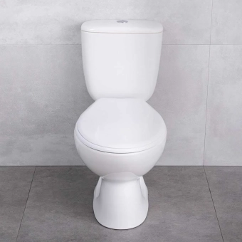 Унитаз компакт с нижним подводом горизонтальный PP Cersanit President