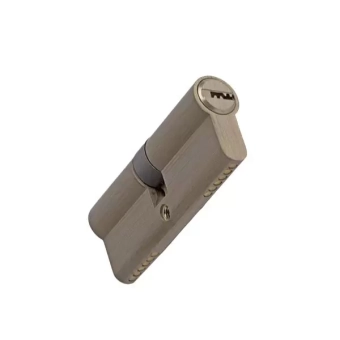 Цилиндровый механизм 85мм(40/45)серия 100,ключ-ключ,цинк,сатин-никель 5 класс