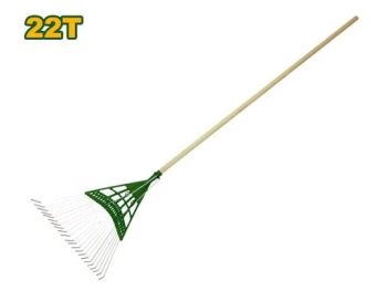 Грабли для листьев из полимерной стали 22T 300*1542  JDXW7A22  Jadever