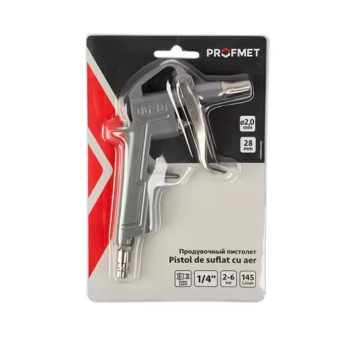 Продувочный пистолет d2.0мм, DIN EN 1953:2013, сопло 28мм Profmet