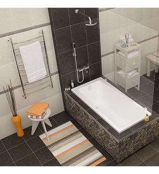 Ванна стальная EUROWA  1400*700 мм, белая, Kaldewei 