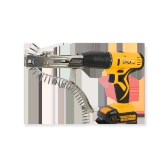 Шуруповерт на аккумуляторе с обоймой 18V 1500mAh, EP-10913, Epica Star