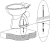 Крепление для унитаза 6 x 80 мм Крепление для унитаза 6 x 80 мм