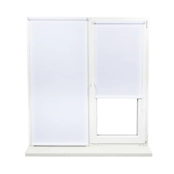 Рулонные шторы  SHANTUNG 800 IVORY 0.45*1.7 м