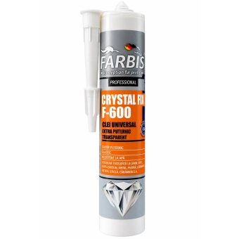 Клей каучуковый экстра-сильный Crystal Fix F-600 Farbis