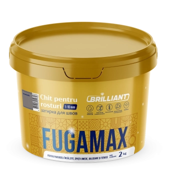 Затирка Fugamax Brilliant 1-10мм 142-Антрацит 2кг