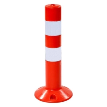 Столбик дорожный гибкий h-45cm (3 болта в комплекте)