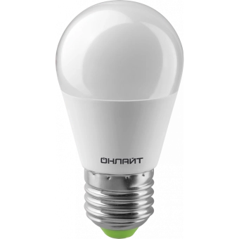 Лампа светодиодная OLL LED 10W E27 6500K G45 ONLAIT