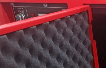 Дизельный однофазный малошумный электрогенератор мощностью 5-5,5kW, DG6500SE, GX NewLand 