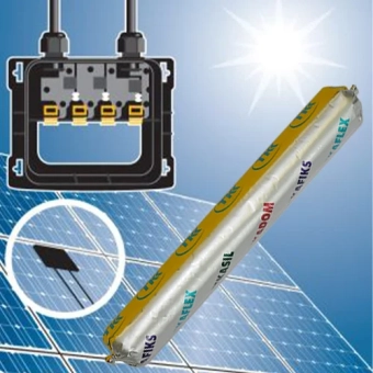 Полиуретановый клей-герметик TekaFlex PU 40 (серый) 600мл.